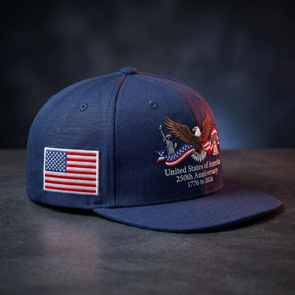 Tom's handcrafted 250th Anniversary Patriot Cap