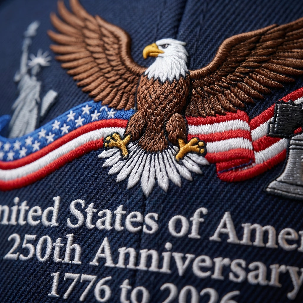 Tom's handcrafted 250th Anniversary Patriot Cap