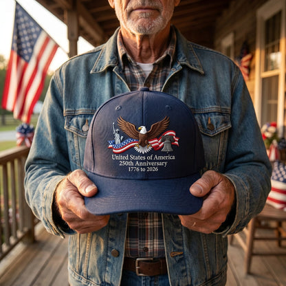 Tom's handcrafted 250th Anniversary Patriot Cap