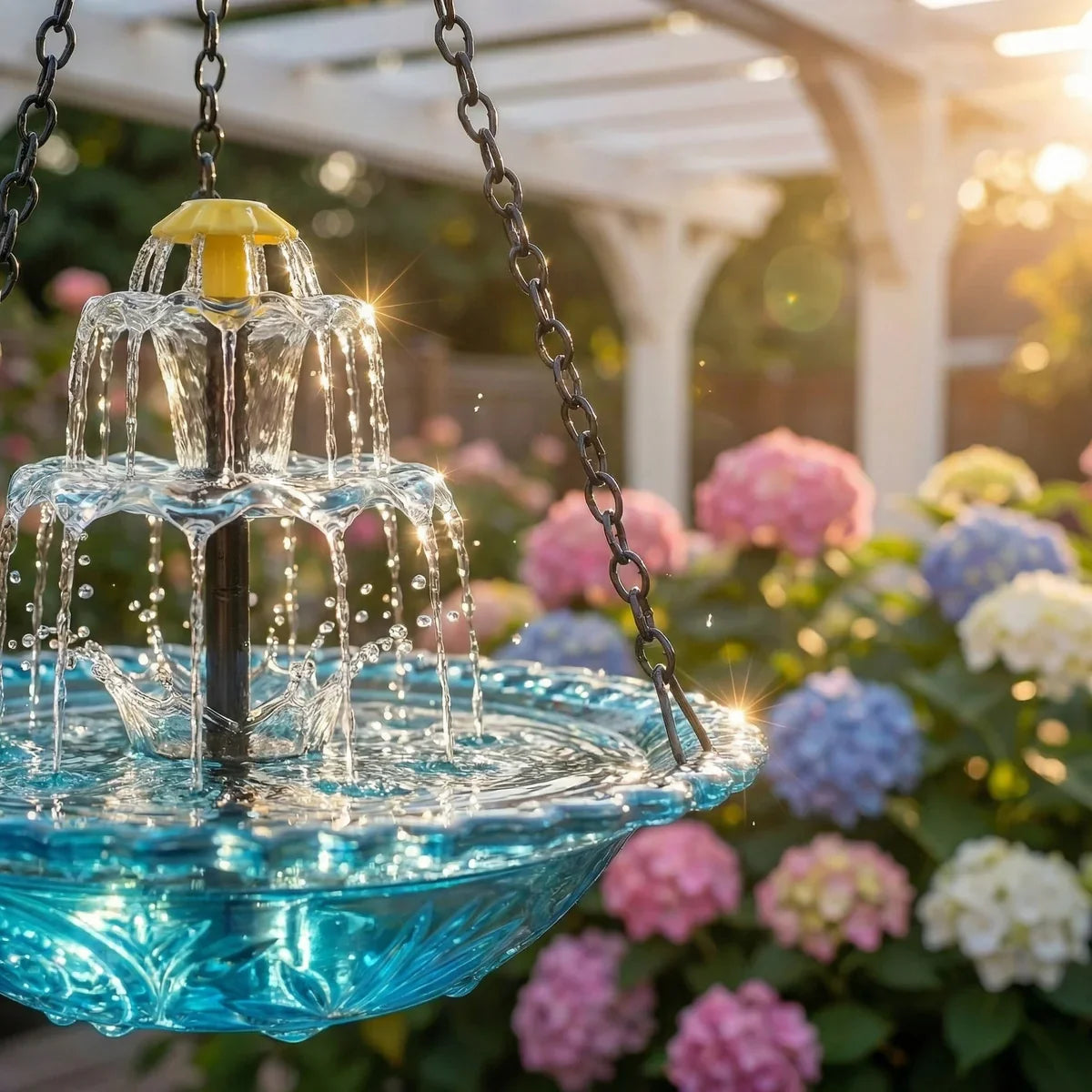SunSpring Solar Bird Fountain