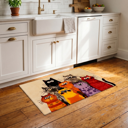 Edith's Handmade Cat Rug