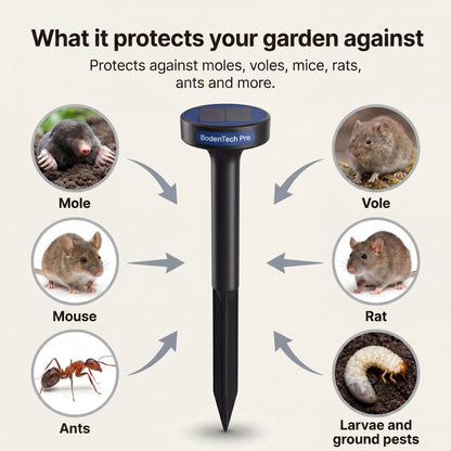 BodenTech Pro - The Solar-Powered Yard Protection