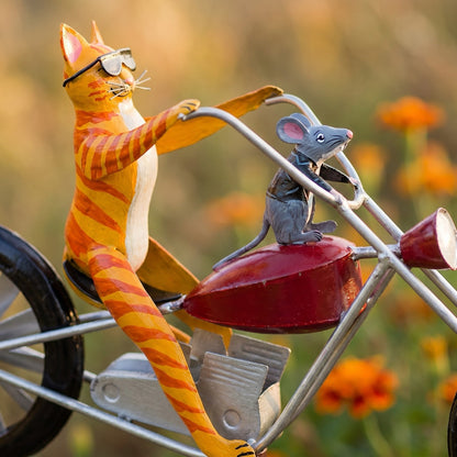 Vermont Whirligig - Handcrafted Tin Garden Wind Spinner