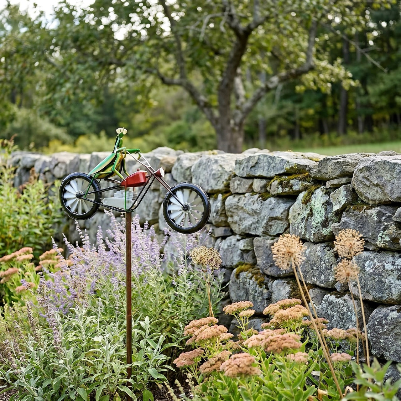 Vermont Whirligig - Handcrafted Tin Garden Wind Spinner