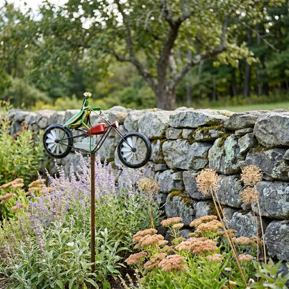 Vermont Whirligig - Handcrafted Tin Garden Wind Spinner