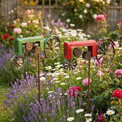 Heritage Tractor Wind Spinner