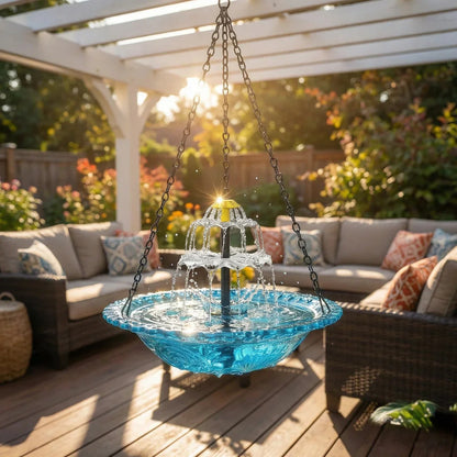SunSpring Solar Bird Fountain