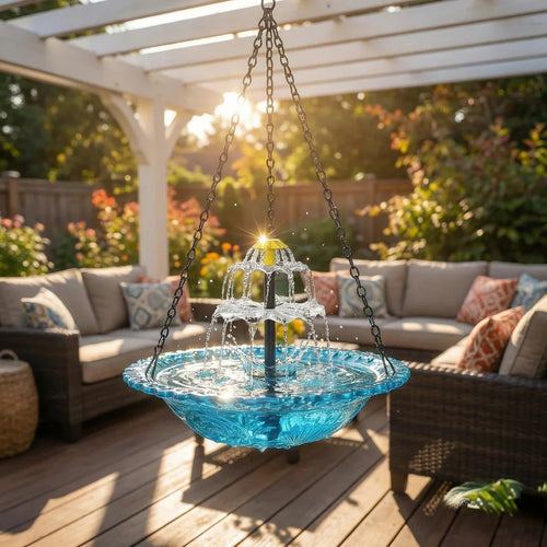 SunSpring Solar Bird Fountain