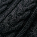 Cable Knit Duster Cardigan – Black