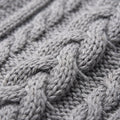 Cable Knit Duster Cardigan – Gray