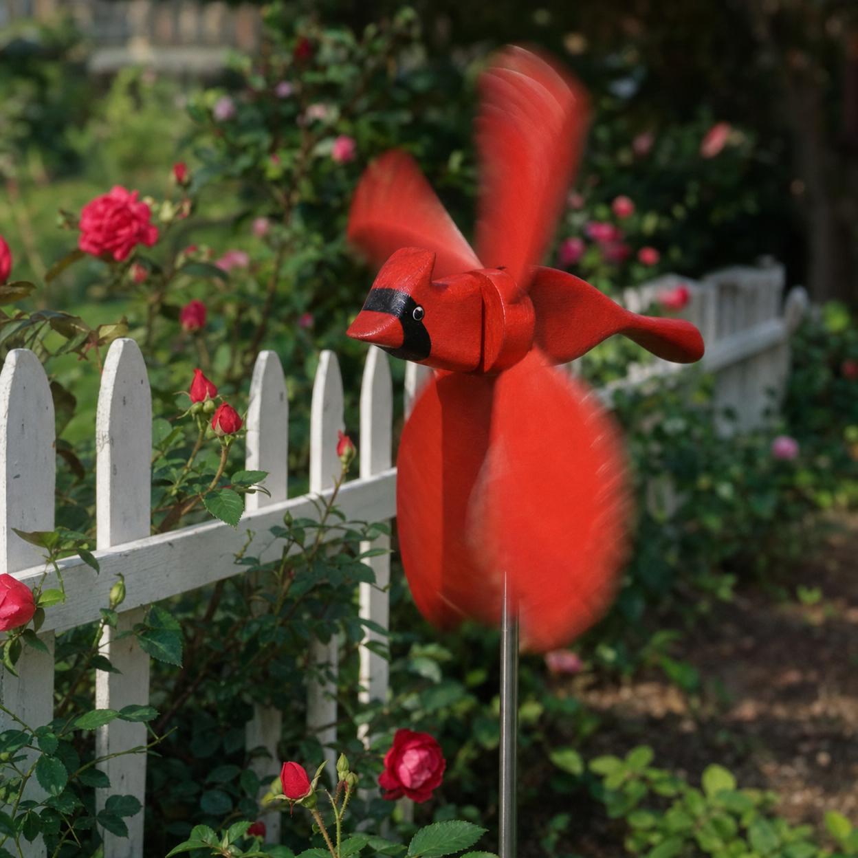 Coastal Breeze Handcrafted Wooden Whirligig