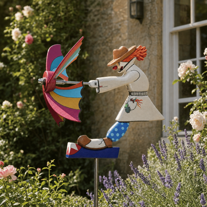 Coastal Breeze Handcrafted Wooden Whirligig