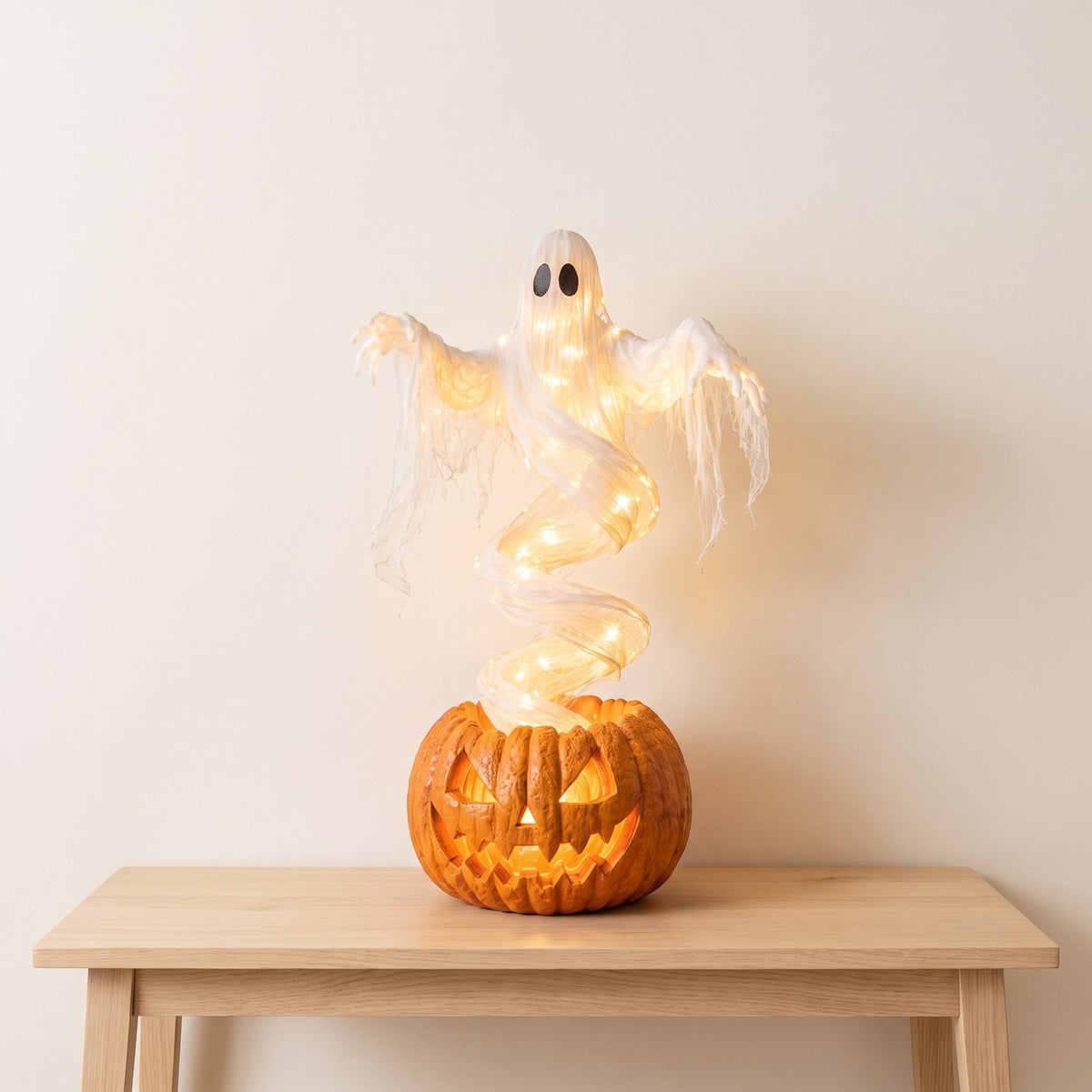 Warm-White Ghost Porch Lantern — product view