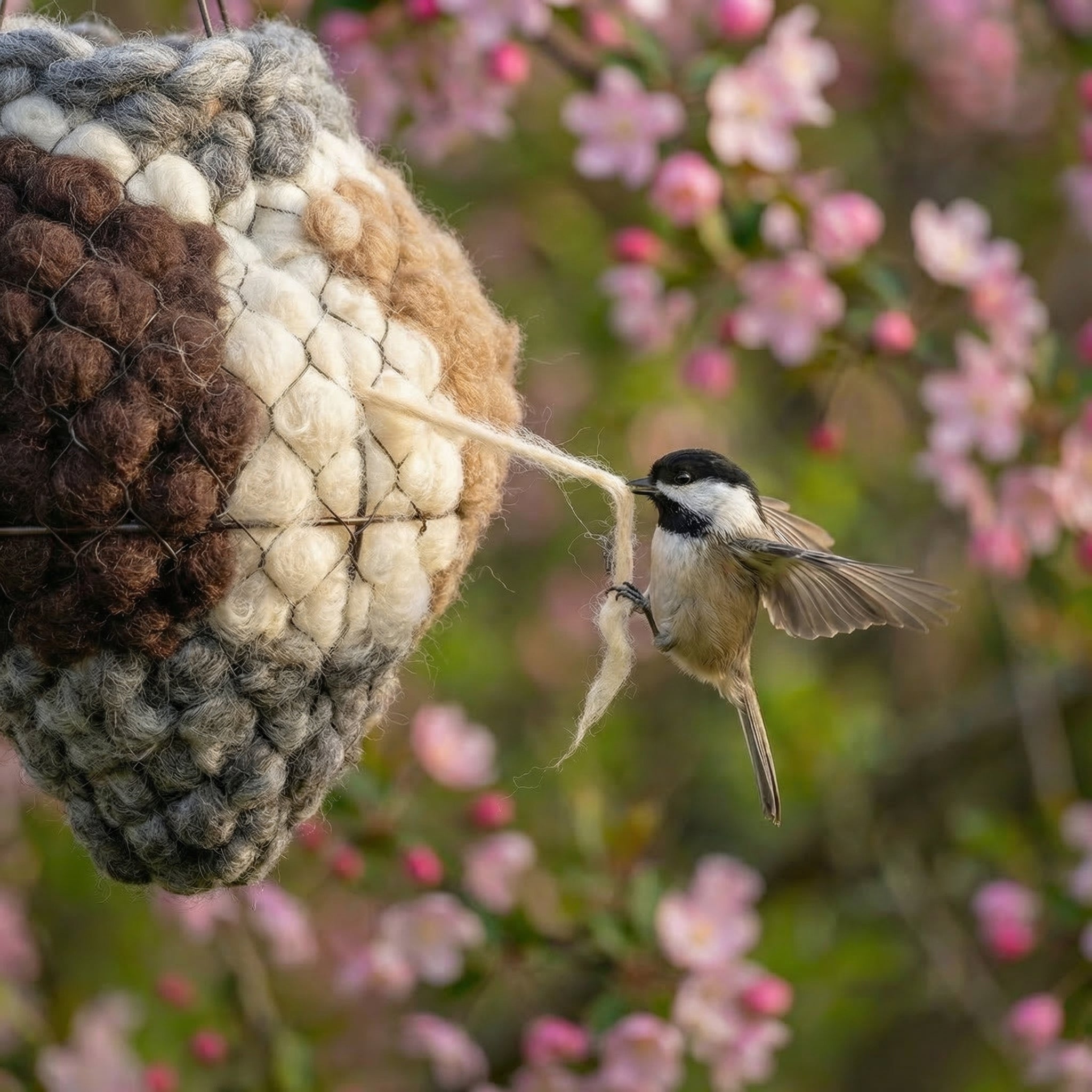 Carol's Alpaca-Wool Nesting Heart