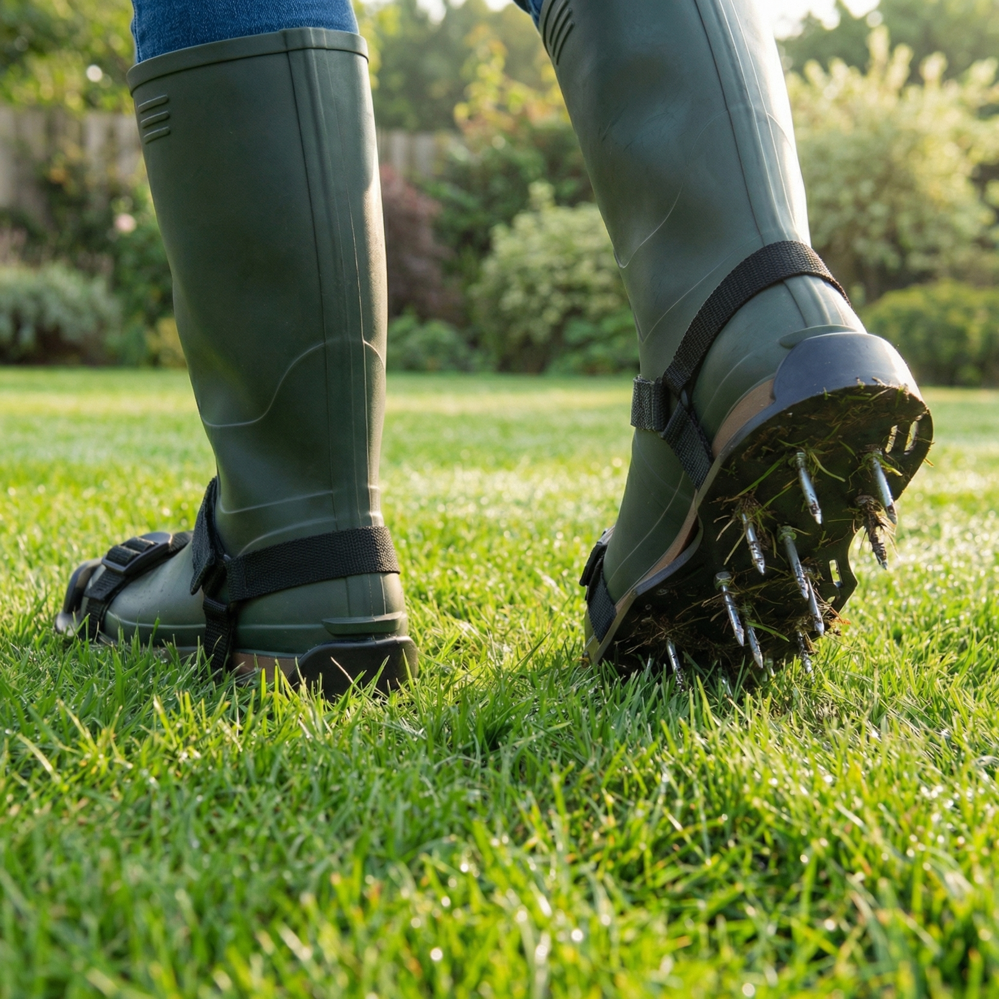 Walter's Lawn Aerating Shoes
