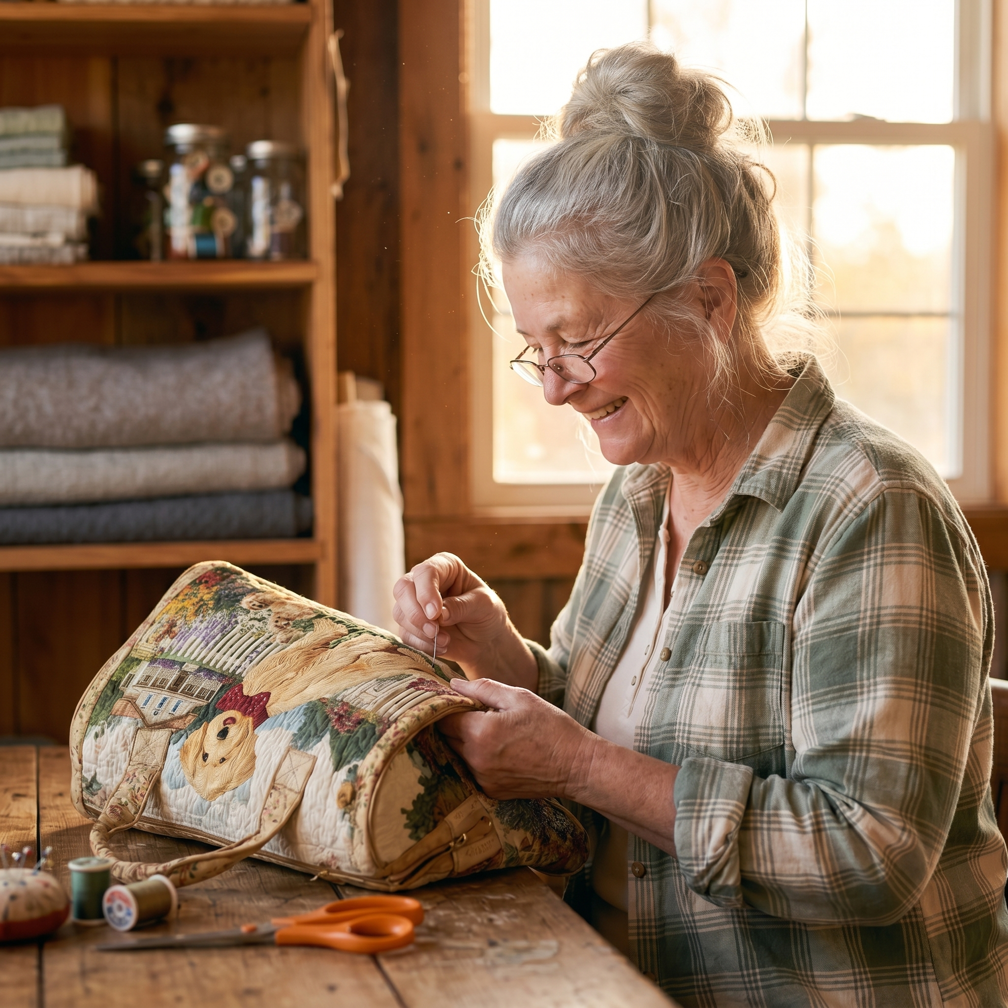 Martha's Handmade Dog Weekender