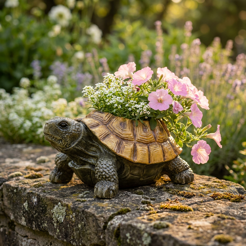 Dot's Turtle Flower Pot