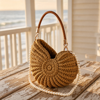 Hazel's Shell Handbag