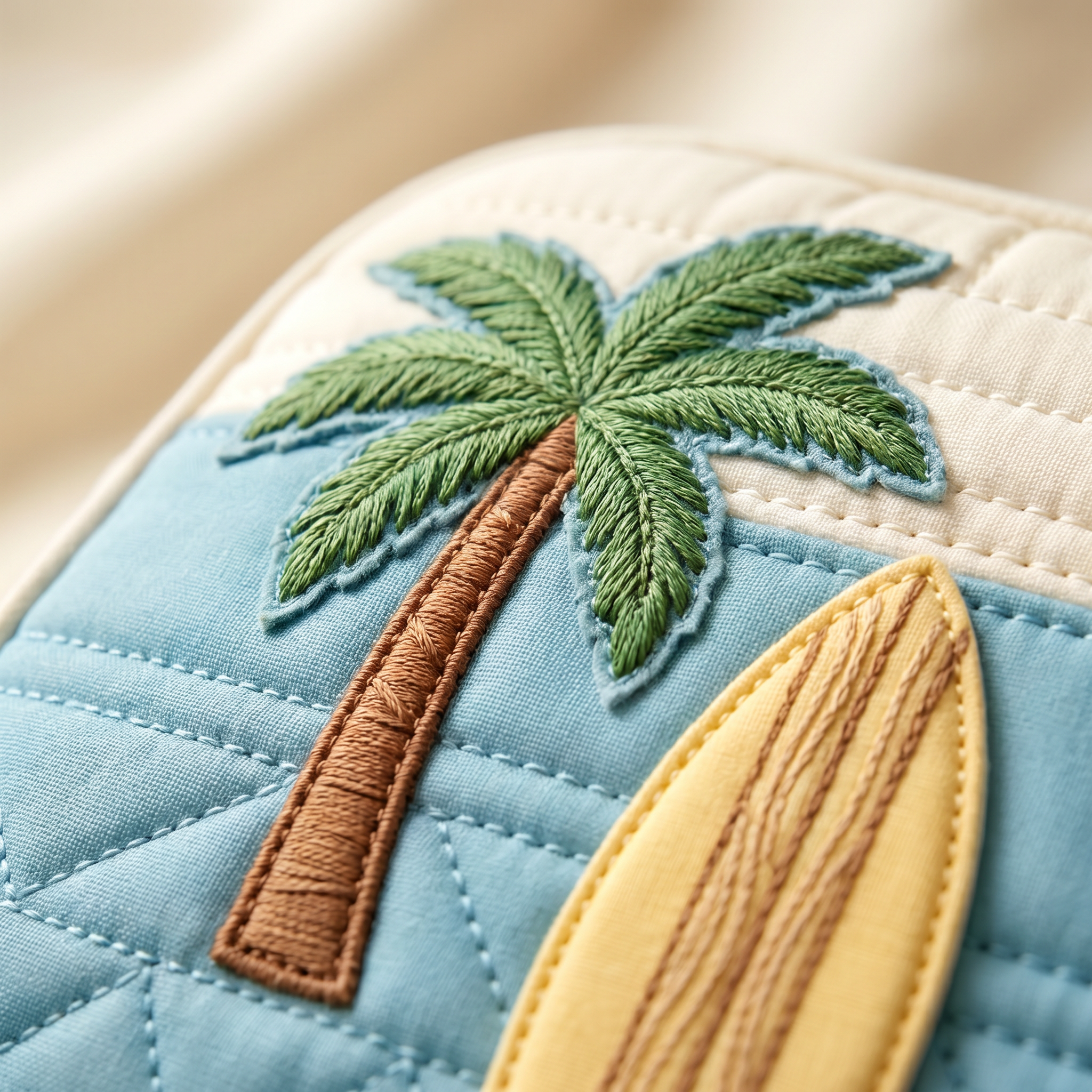Maggie's Handquilted Hippie Bus Weekender