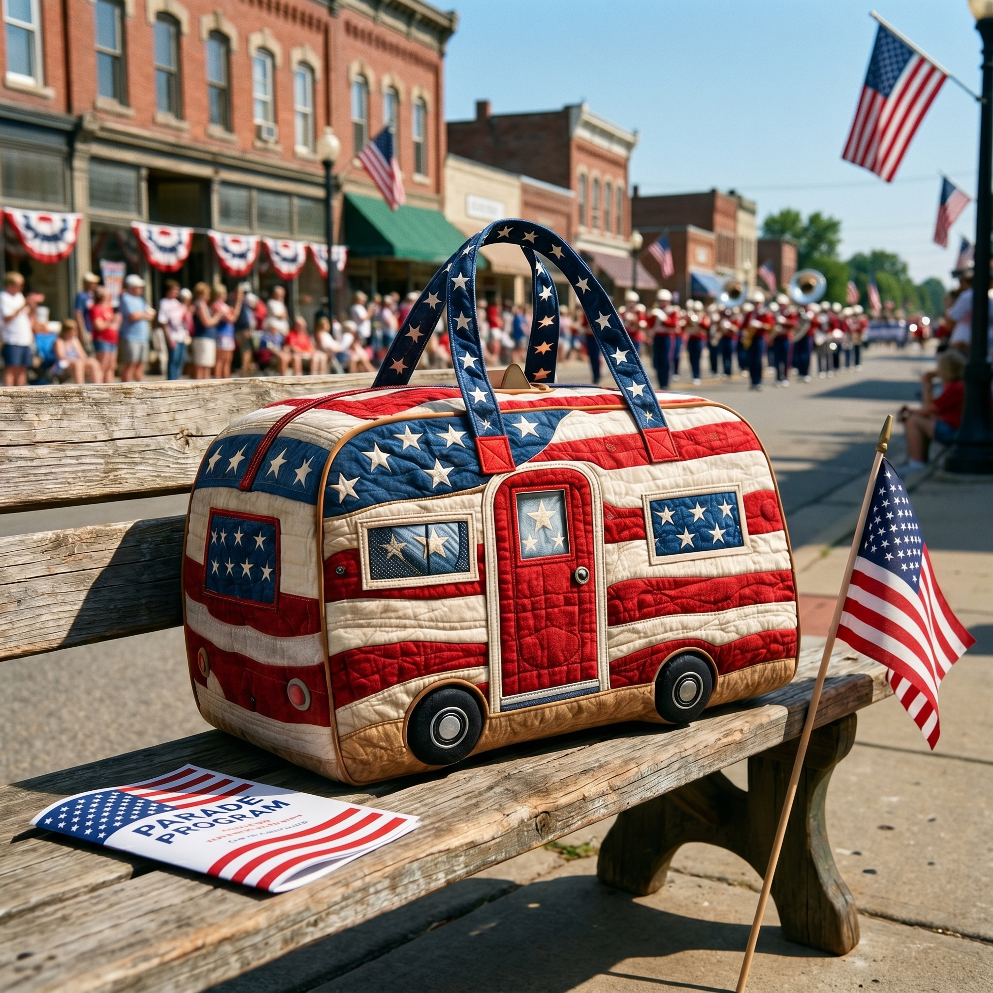 Carol Ann's Patriotic Travel Bag