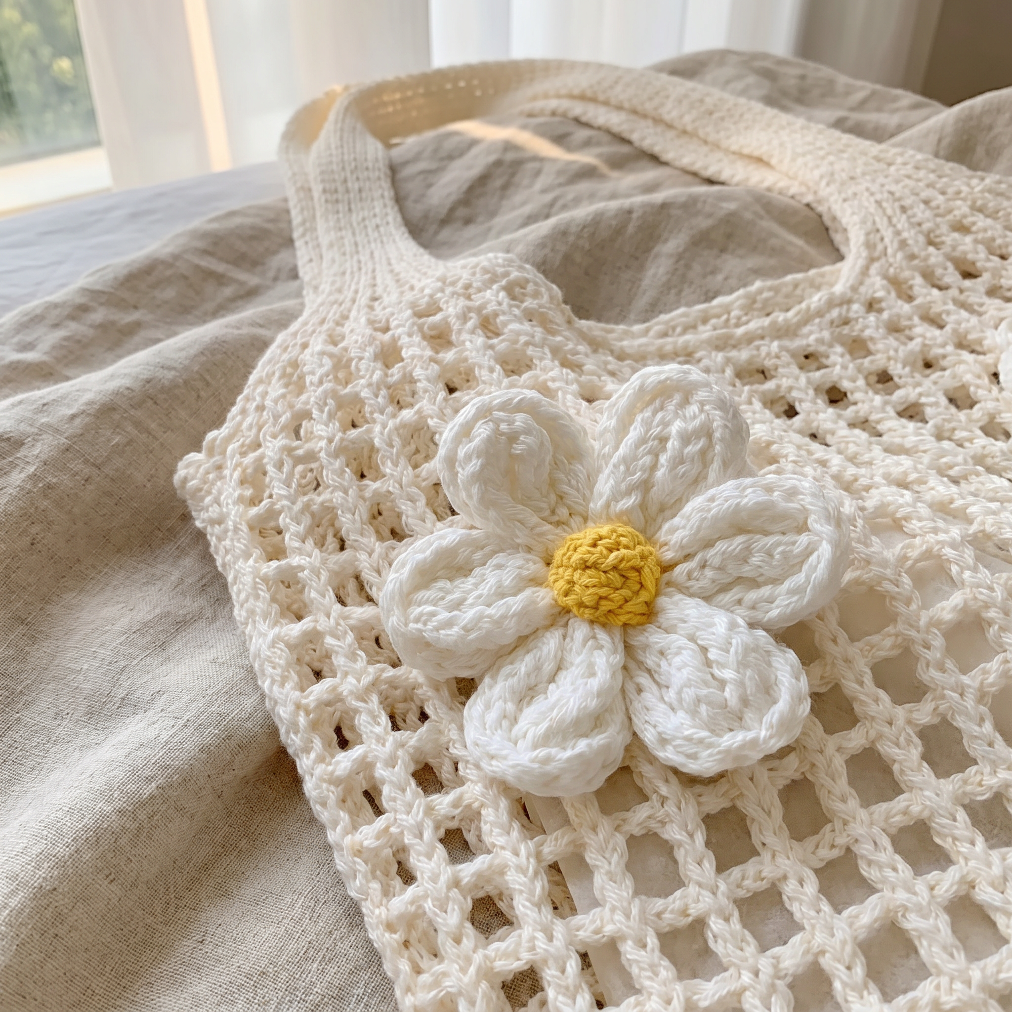 Ellie's Hand-Crocheted Beach Bags
