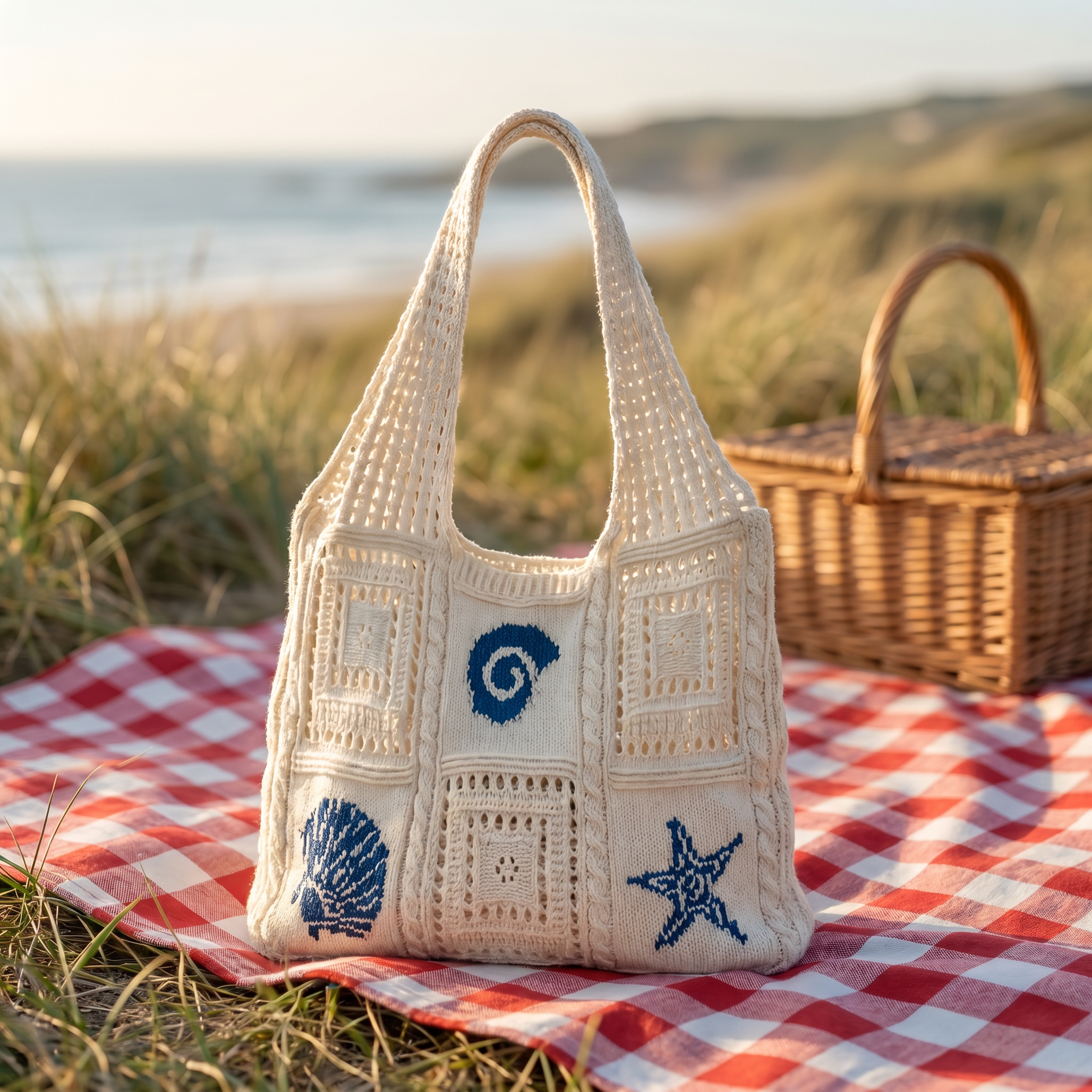 Ellie's Hand-Crocheted Beach Bags