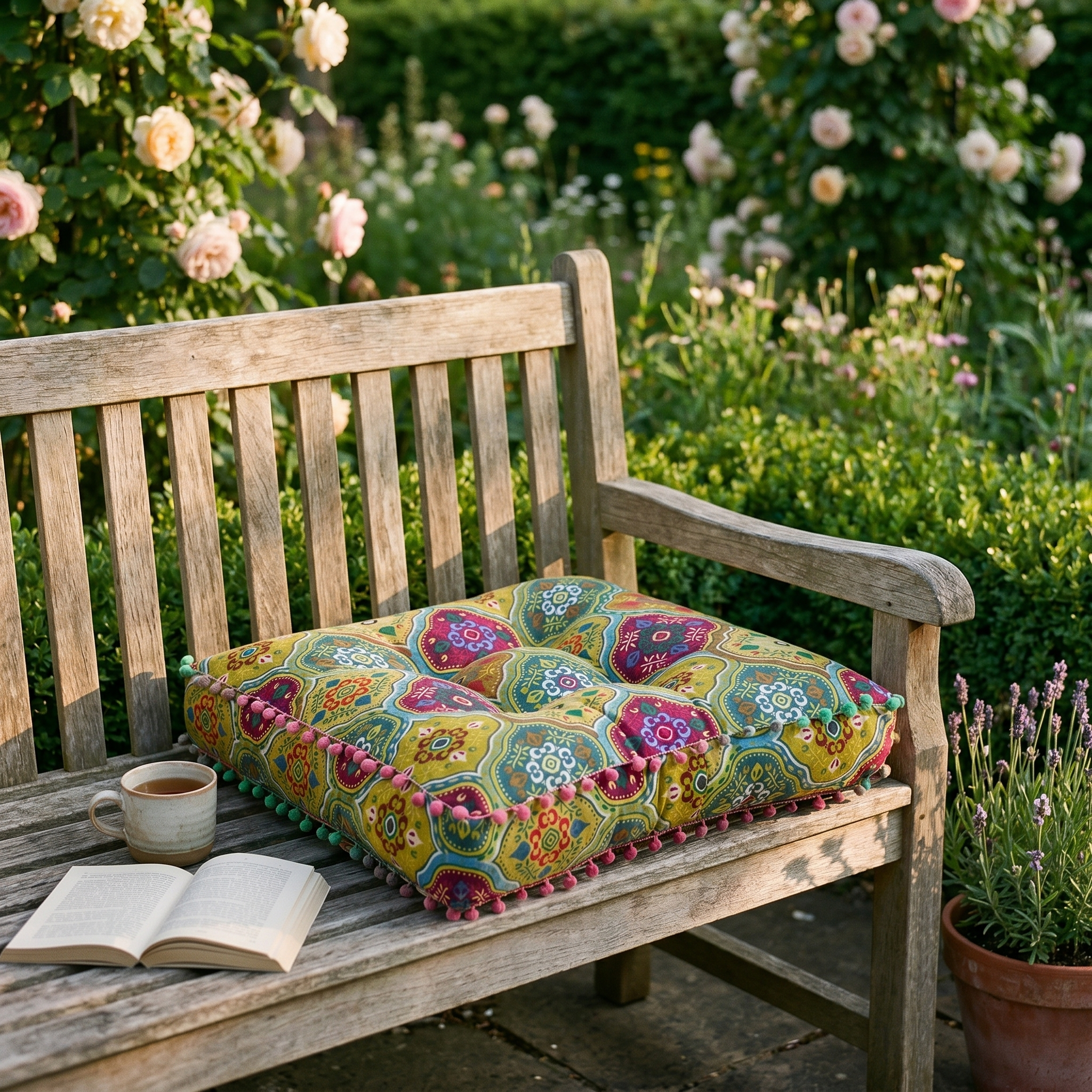 Donna's Handmade Bohemian Cushion