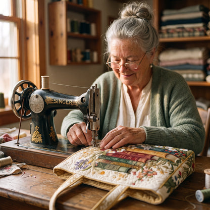 Bonnie's Quilted Tote Bags