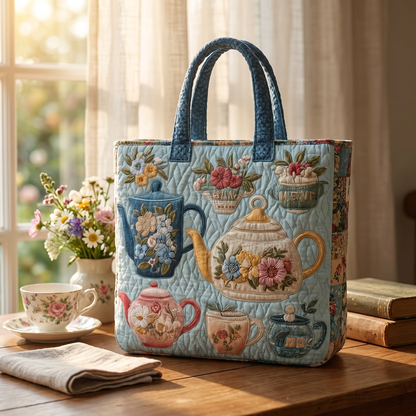 Bonnie's Handquilted Teapot Totes