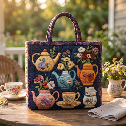 Bonnie's Handquilted Teapot Totes
