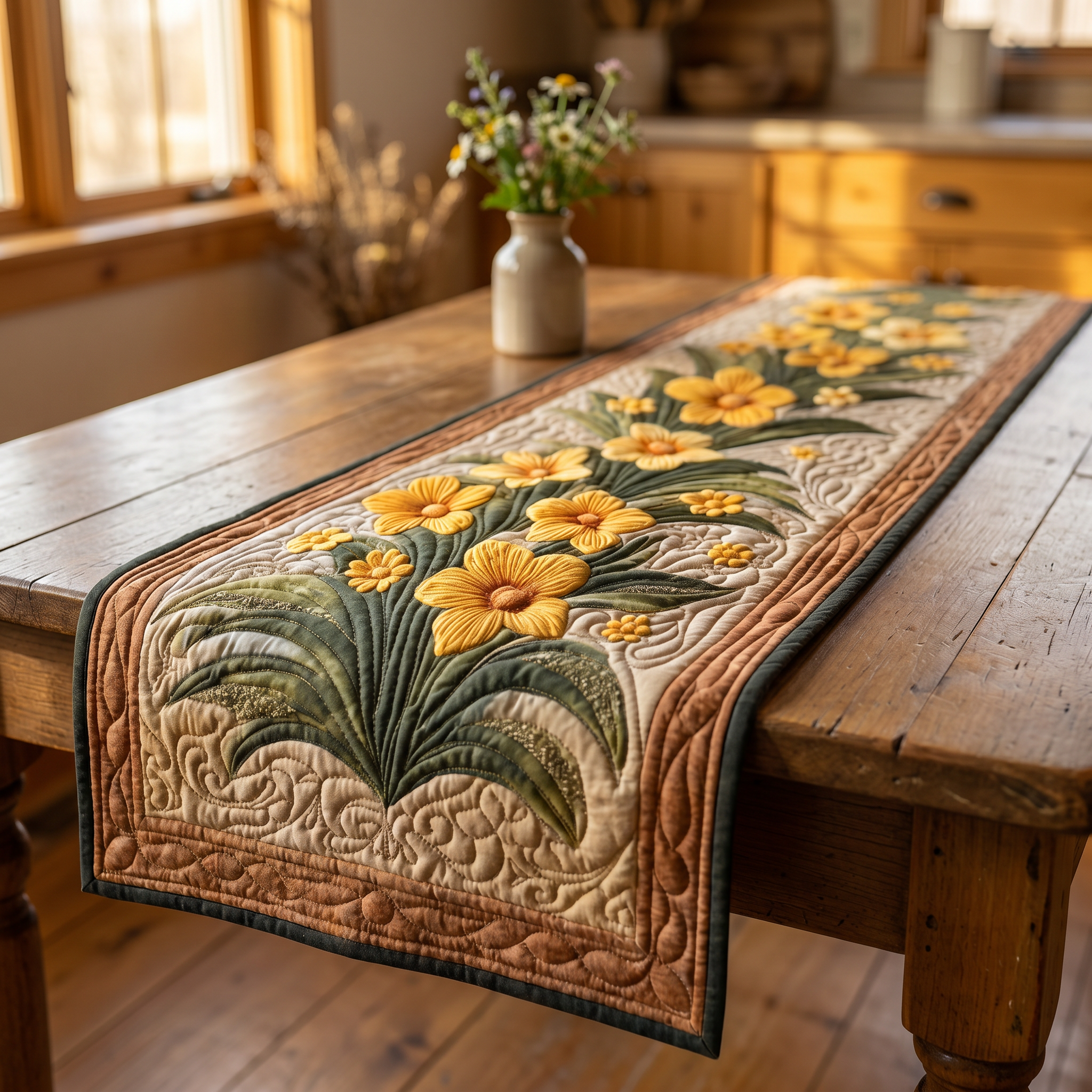 Rosie's Handquilted Table Runners