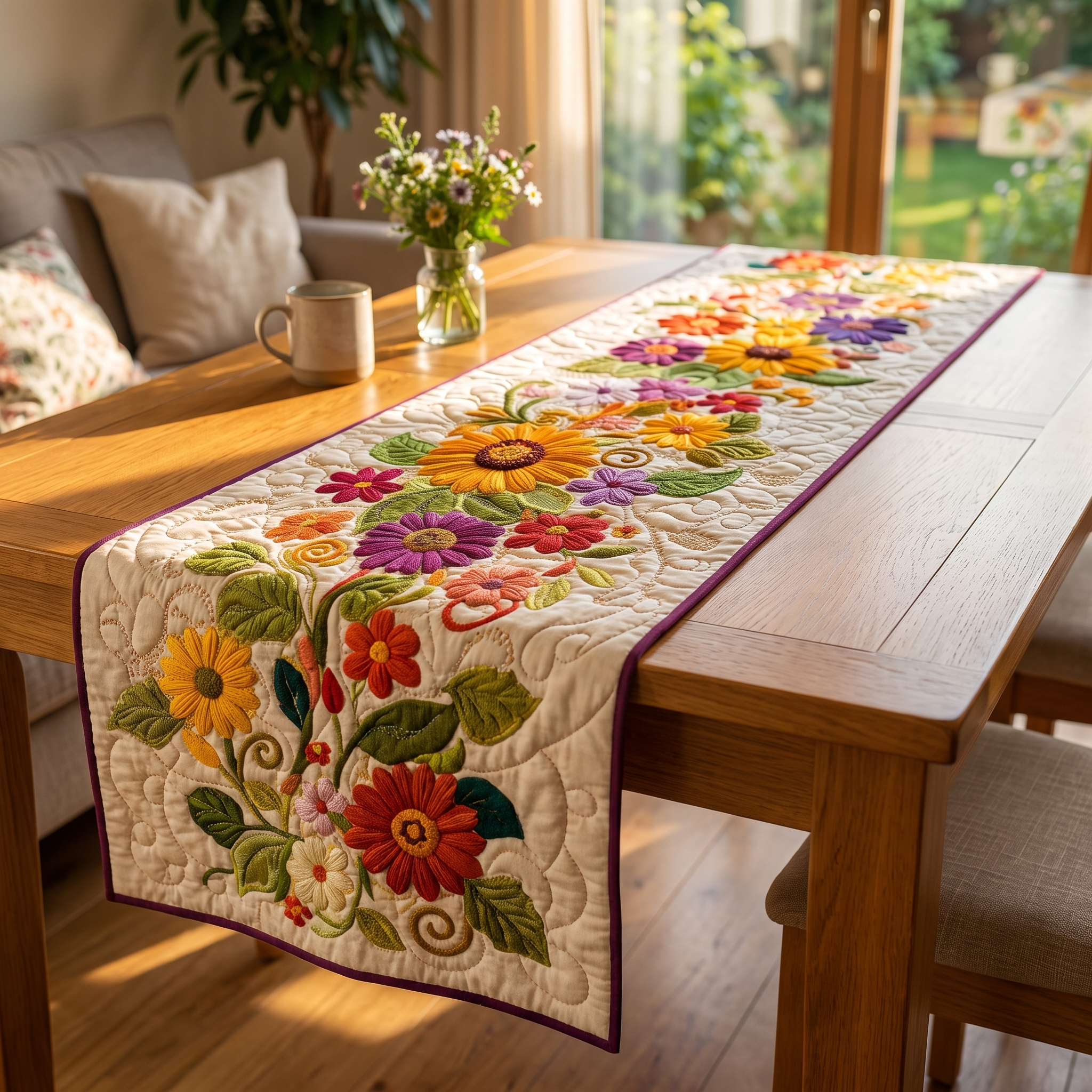 Rosie's Handquilted Table Runners