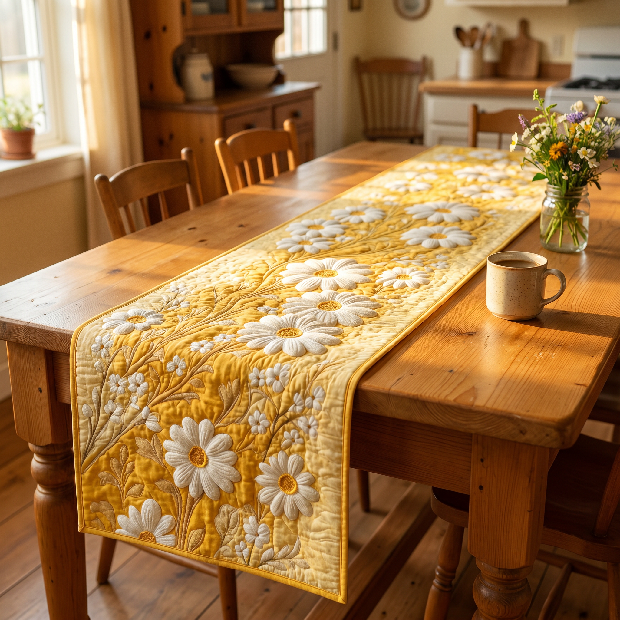 Rosie's Handquilted Table Runners