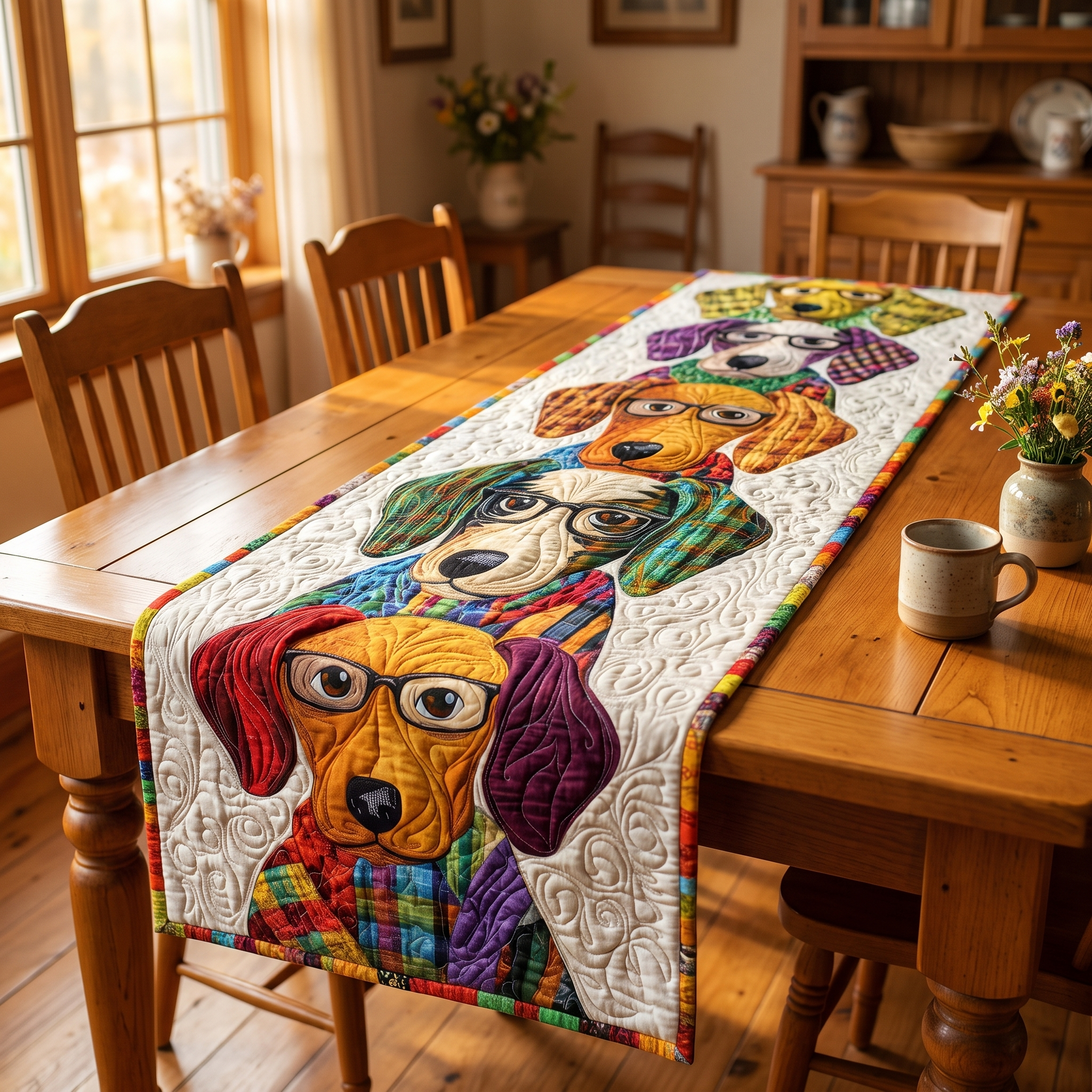 Rosie's Handquilted Table Runners