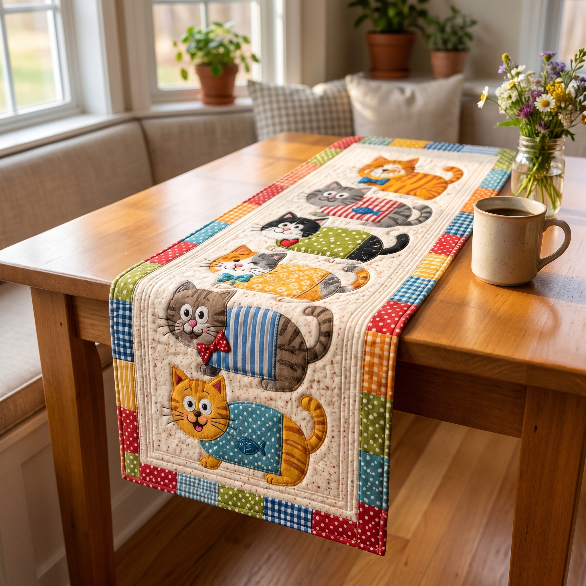 Rosie's Handquilted Table Runners