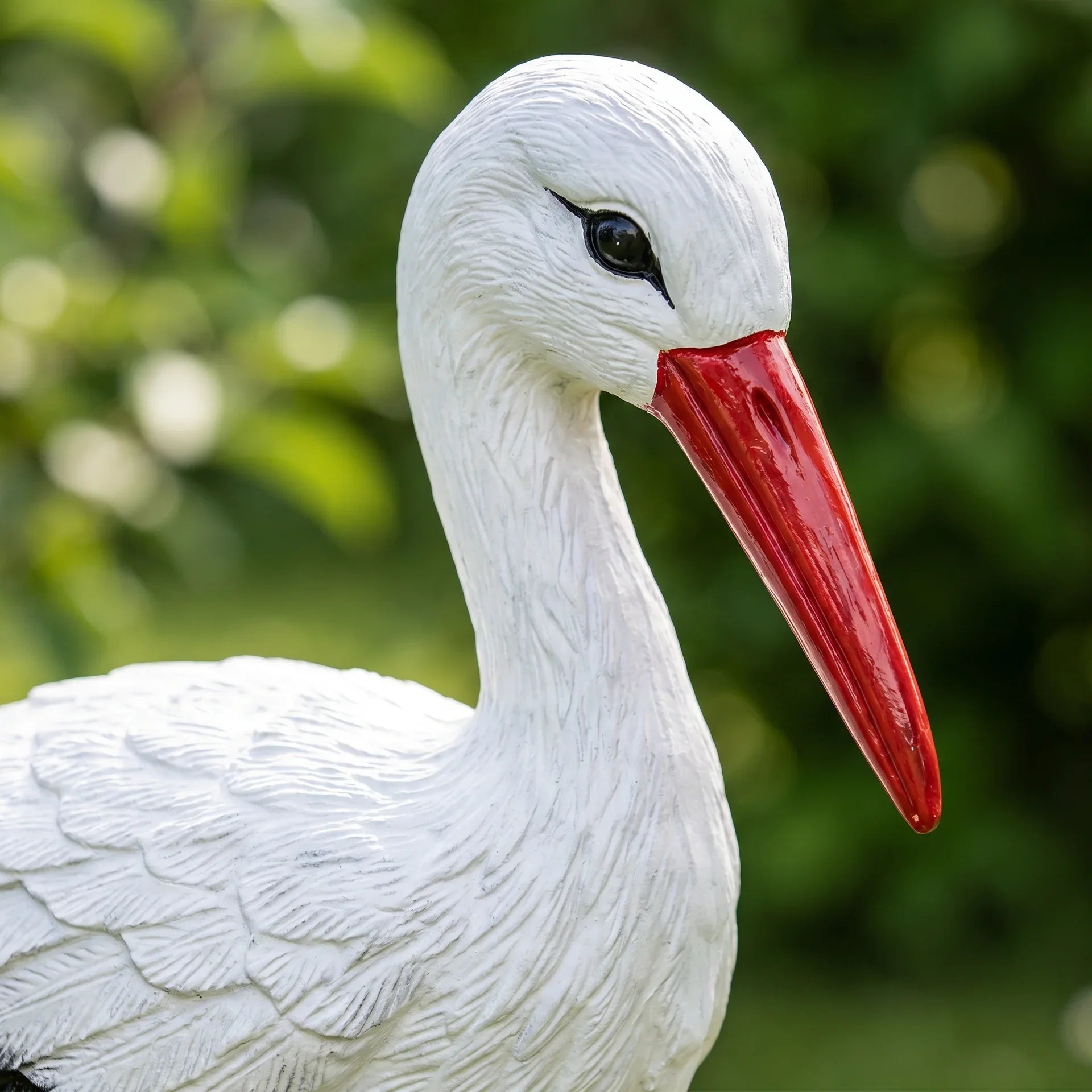 Buster's Handpainted Stork