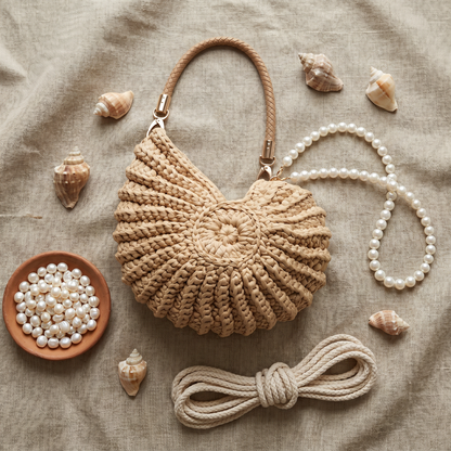Hazel's Shell Handbag