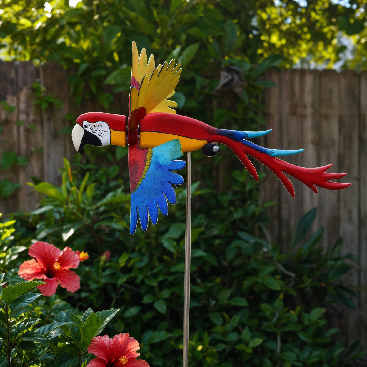 Coastal Breeze Handcrafted Wooden Whirligig
