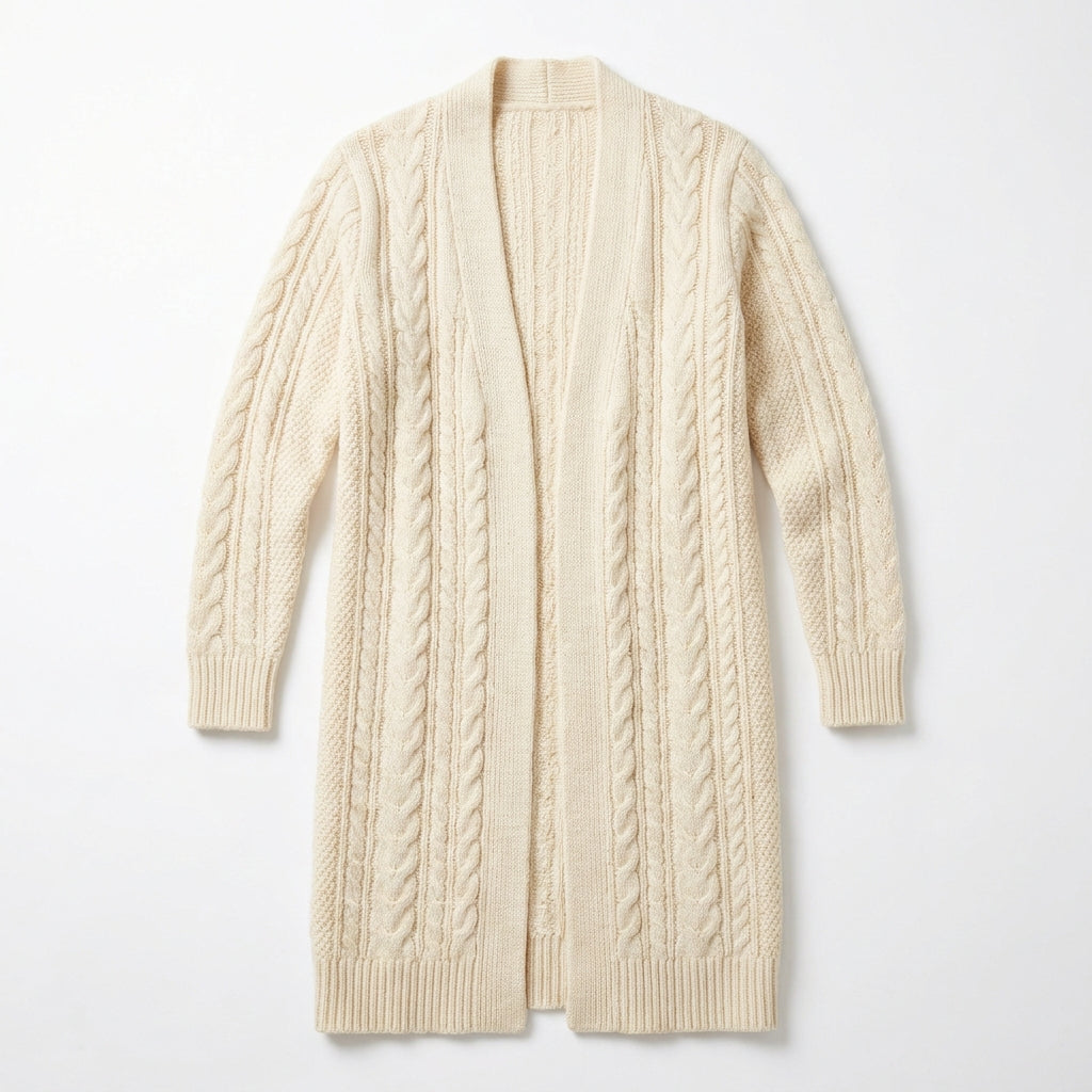 Cable Knit Duster Cardigan