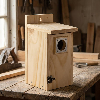 Artie's Handcrafted Bluebird Nesting Box