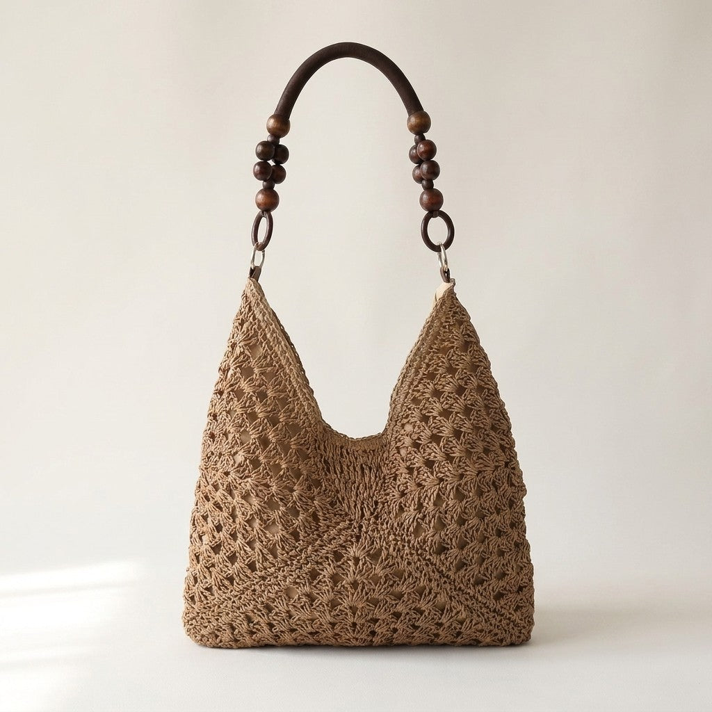 Martha's Handcrafted Bohemian Crochet Bag