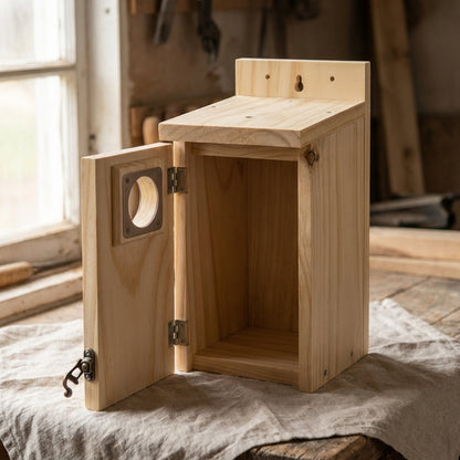 Artie's Handcrafted Bluebird Nesting Box