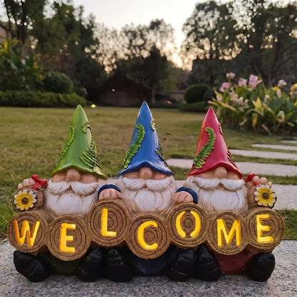 Eleanor's Handcrafted Garden Gnome
