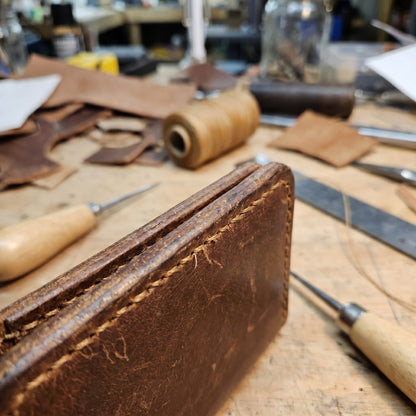 Harold's Handcrafted RFID-Shield Leather Wallet