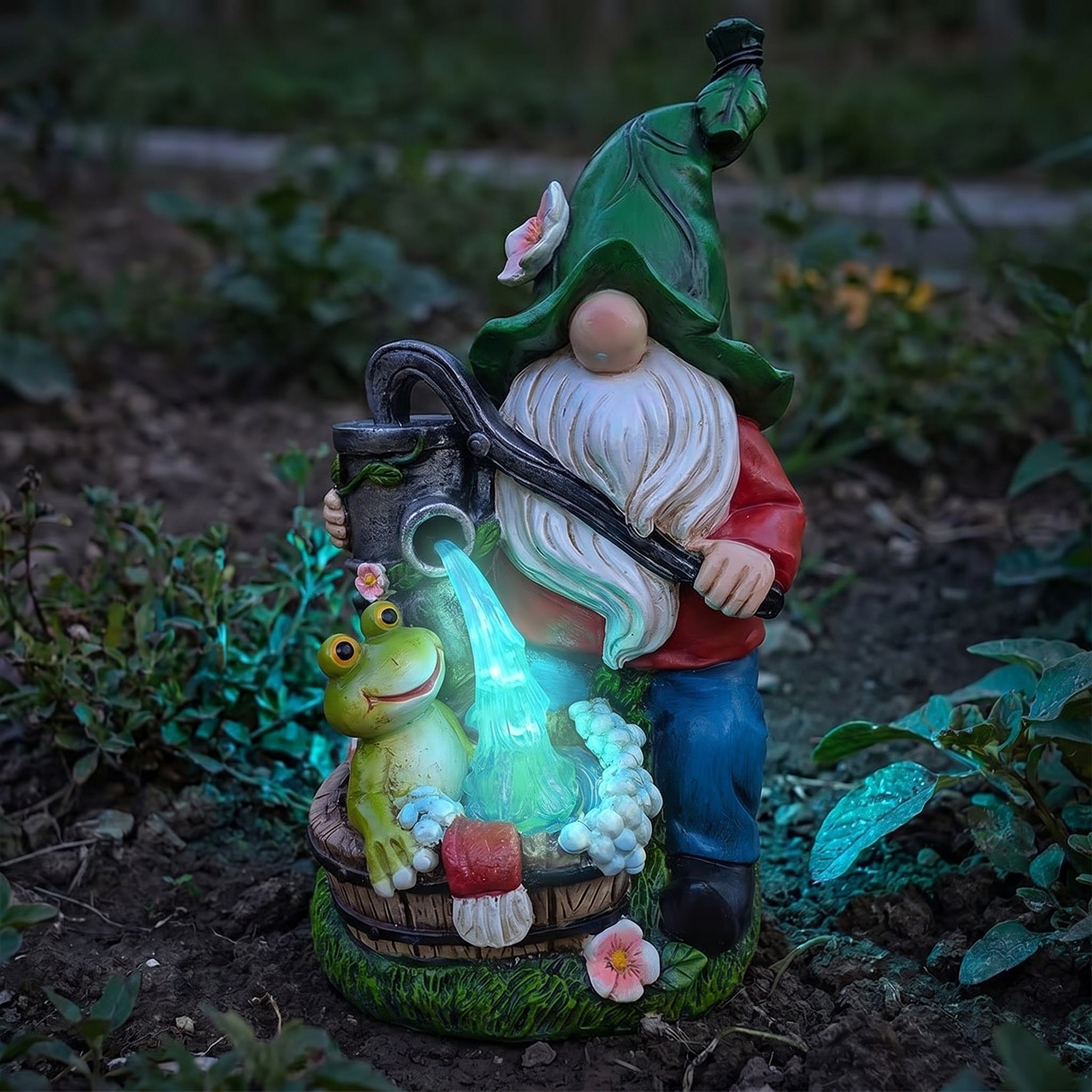 Eleanor's Handcrafted Garden Gnome