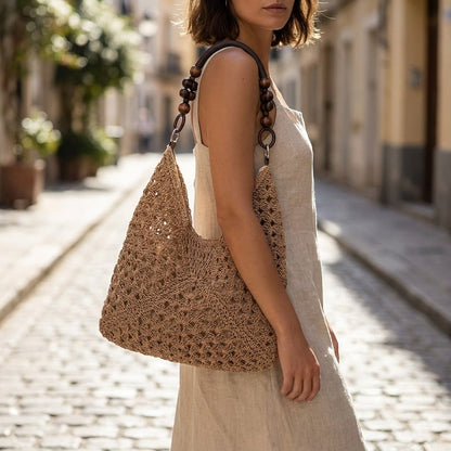 Martha's Handcrafted Bohemian Crochet Bag