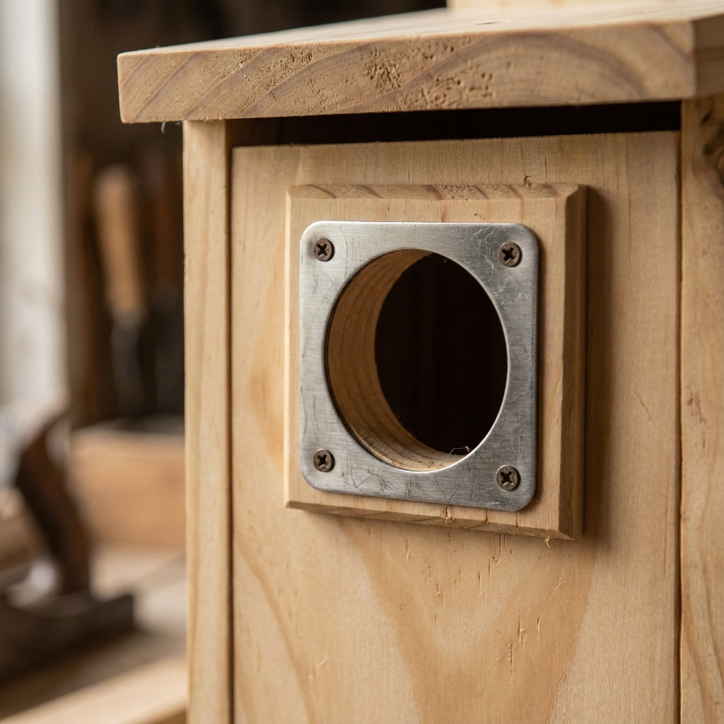 Artie's Handcrafted Bluebird Nesting Box