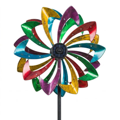 Mara's Solar Flower Wind Spinner