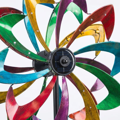 Mara's Solar Flower Wind Spinner