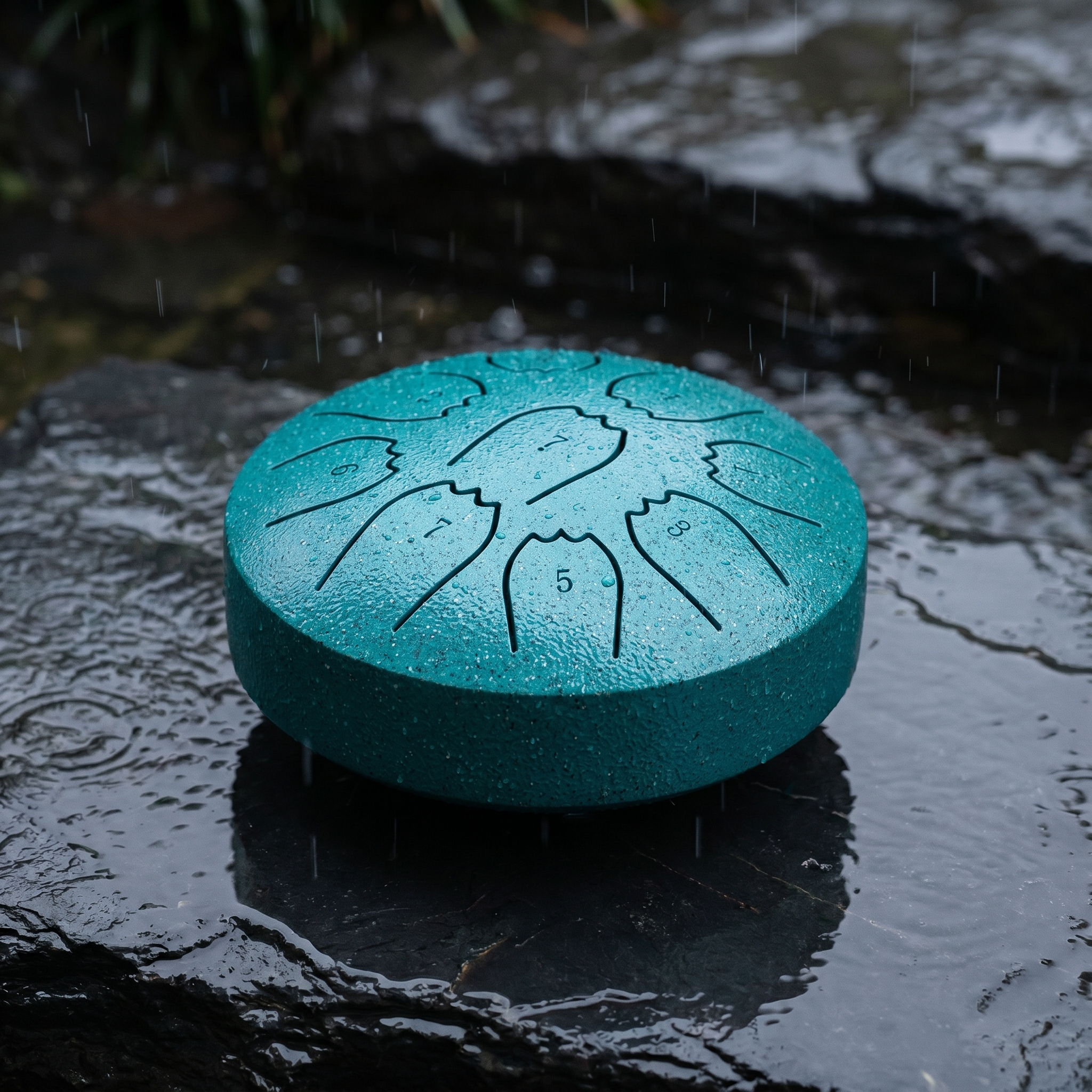 Margaret's Hand-Tuned Rain Drum
